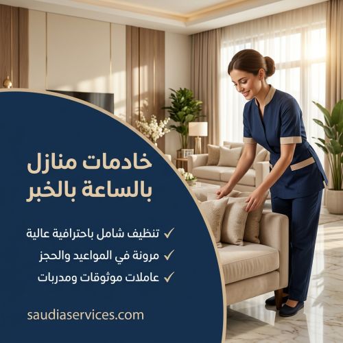 خادمات منازل بالساعة بالخبر