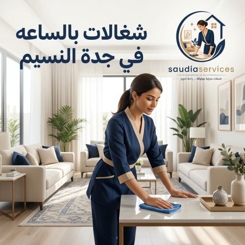 شغالات بالساعه في جدة النسيم
