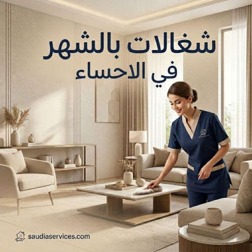 شغالات بالشهر في الاحساء